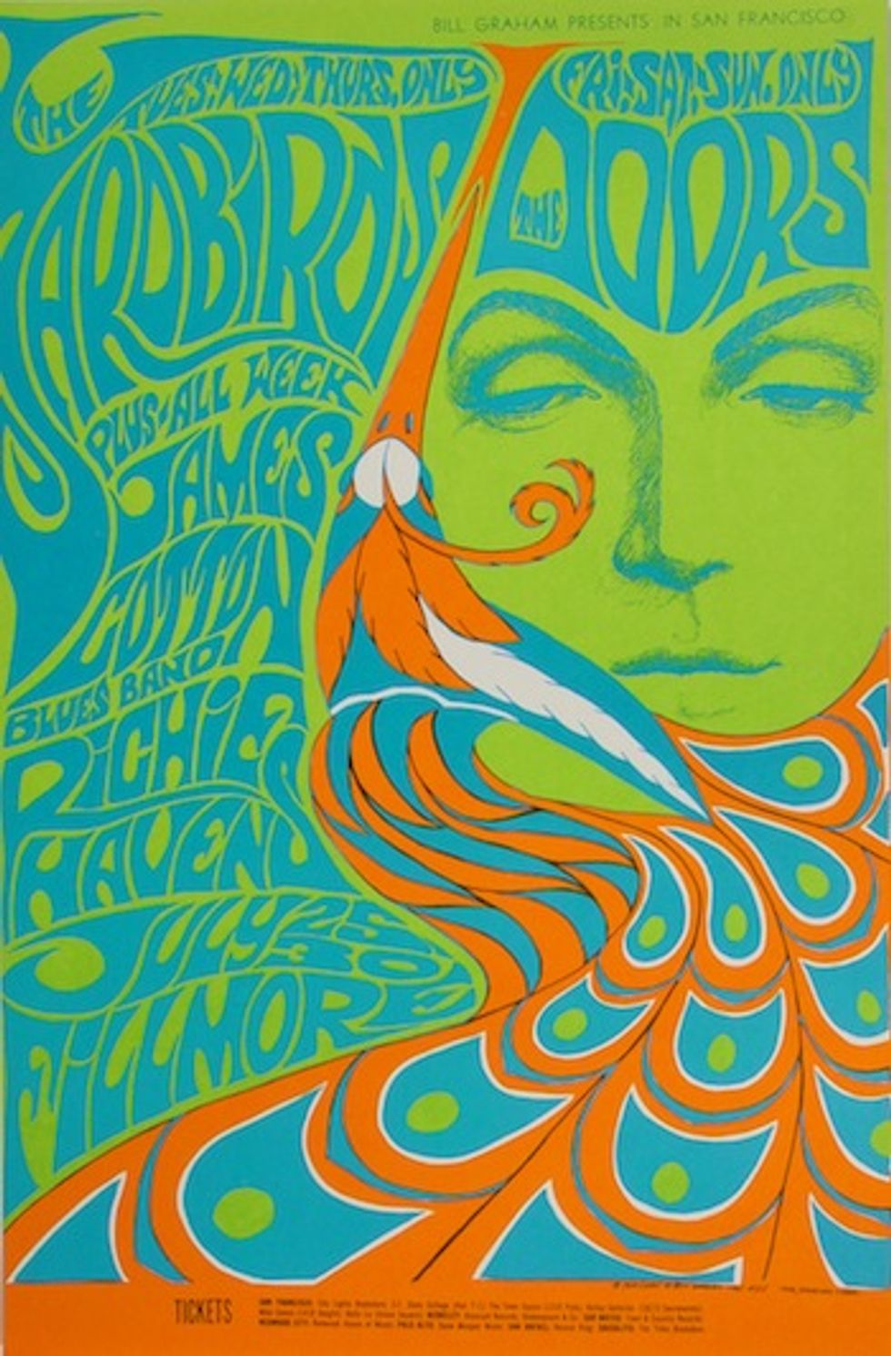 The Art of The Fillmore Poster Collection Keeps the Rock 'n' Roll Dream Alive