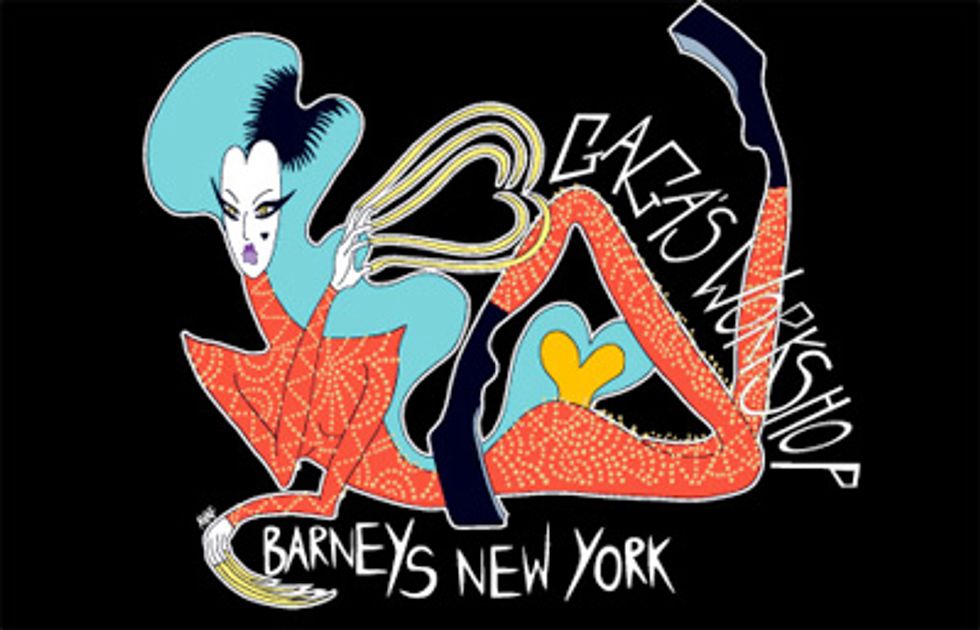 Barneys.com Transforms Into Lady Gaga's Workshop