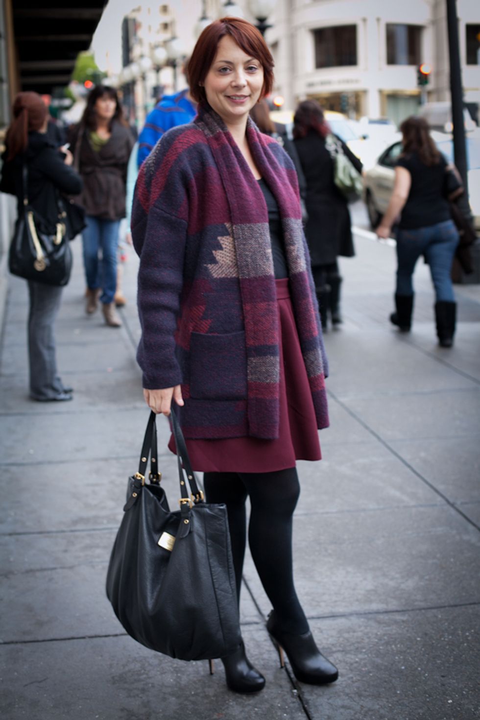 SF Street Style: Winter Parisian in Union Square
