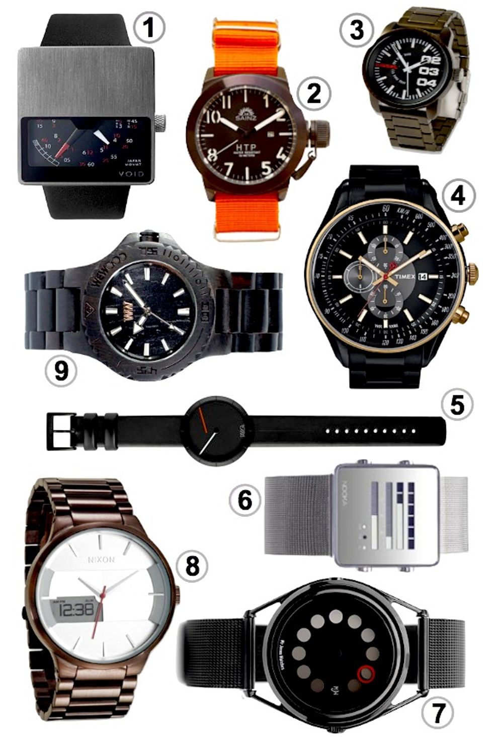 Look of the Week: Modern Men's Watches for Under $300