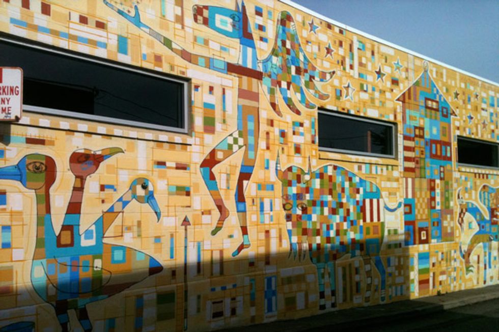 Artist Thomas Christopher Haag Brings Otherworldliness to Oakland Walls