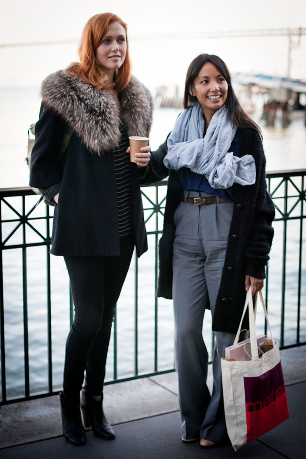 SF Street Style: A Local Model and Designer at the Ferry Building
