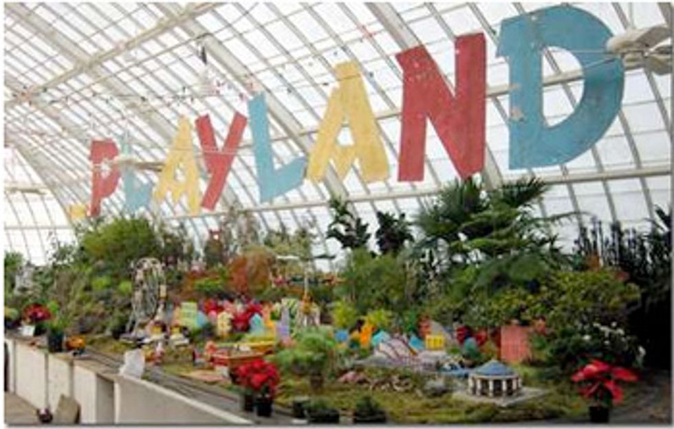 Playland at the Conservatory of Flowers: Dazzling Miniature Displays for Kids