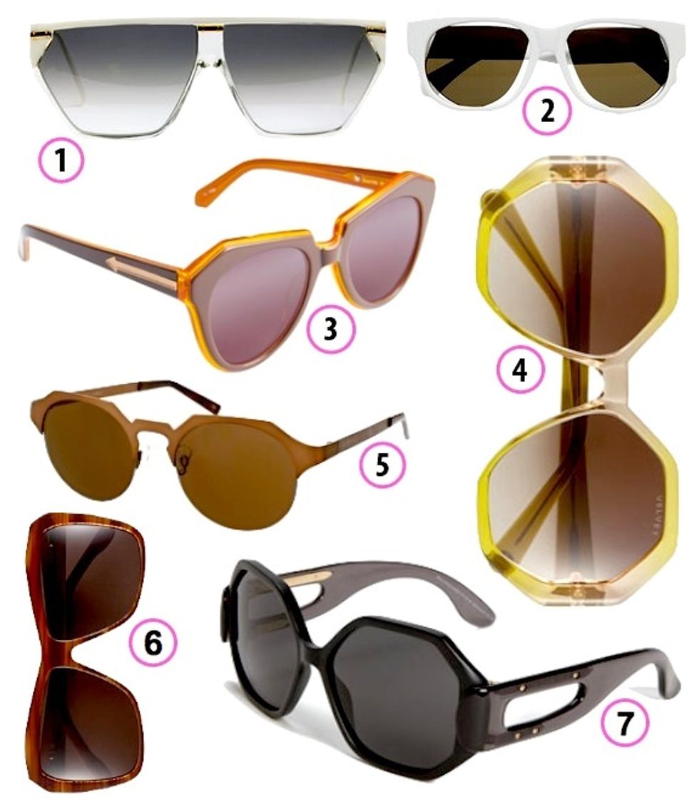Look of the Week: 7 Modern Architectural Sunglasses We Love