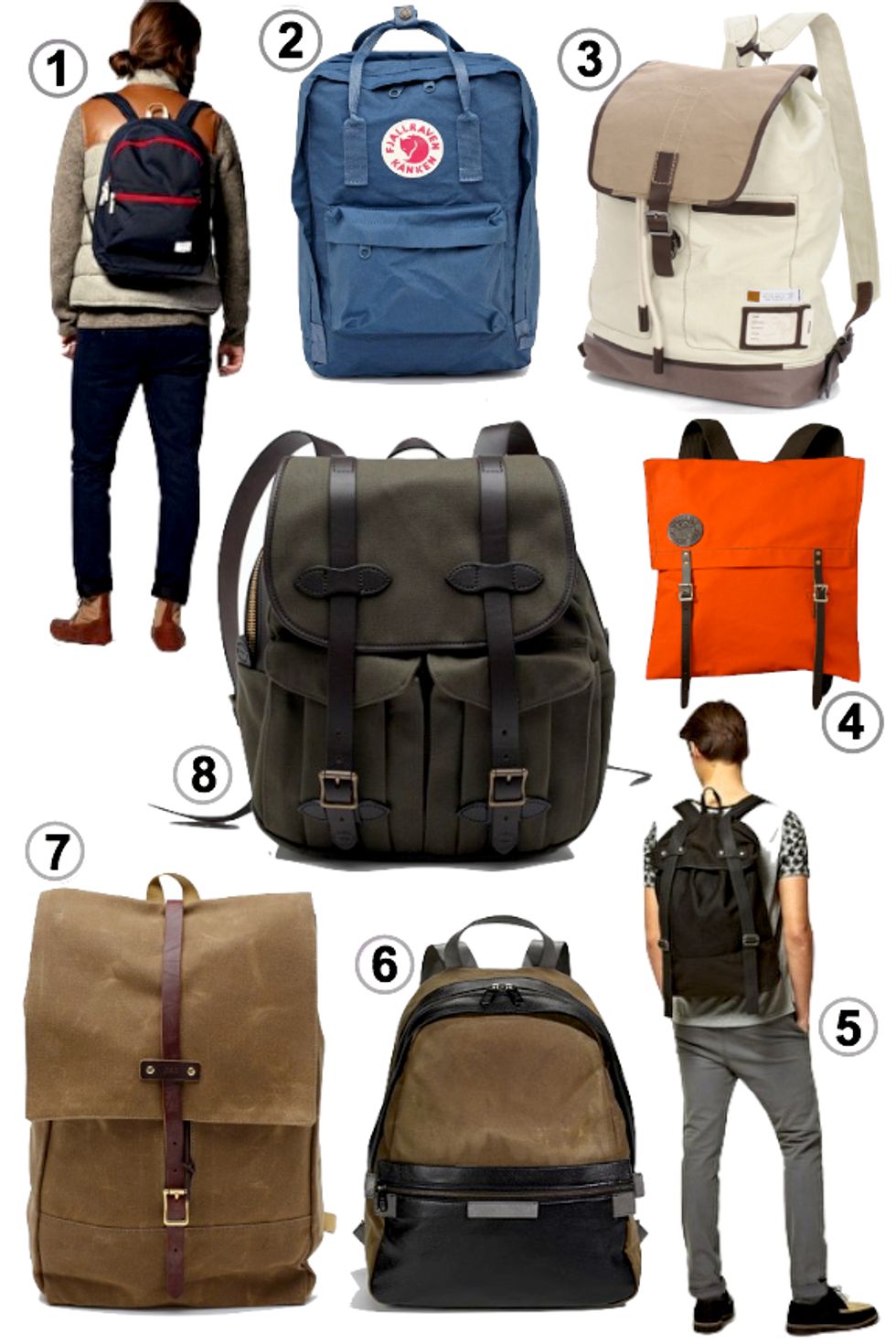 Look of the Week: Canvas Rucksacks for the Urban Gentleman - 7x7 Bay Area