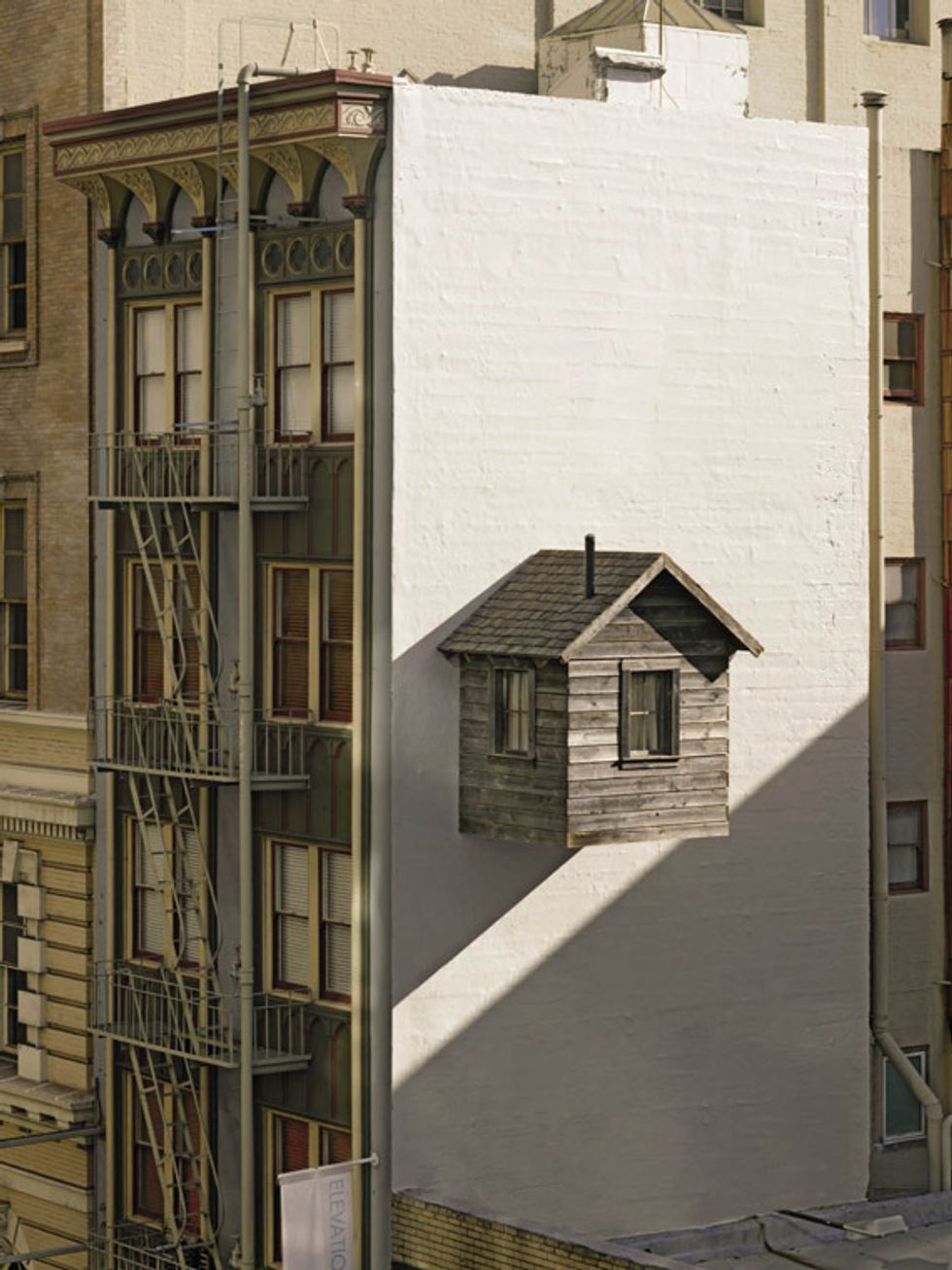 A Wooden Cabin in the Heart of Downtown SF
