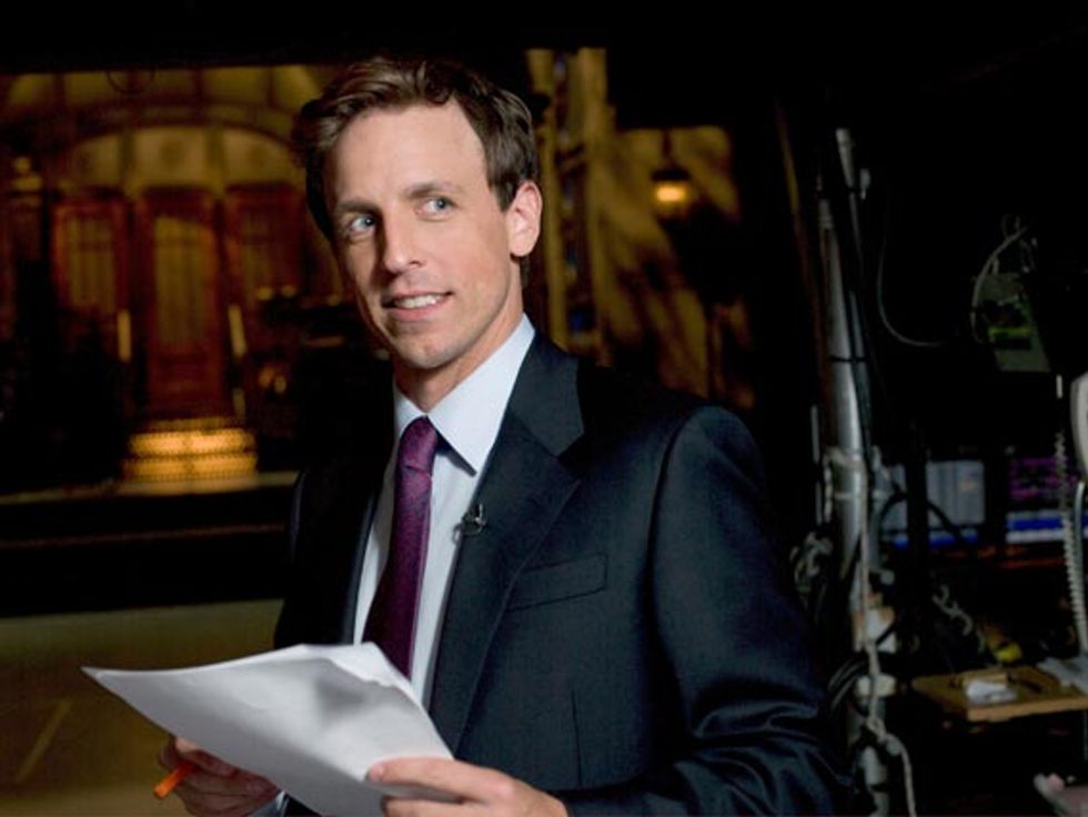 SNL's Seth Meyers Lands in Berkeley Next Week