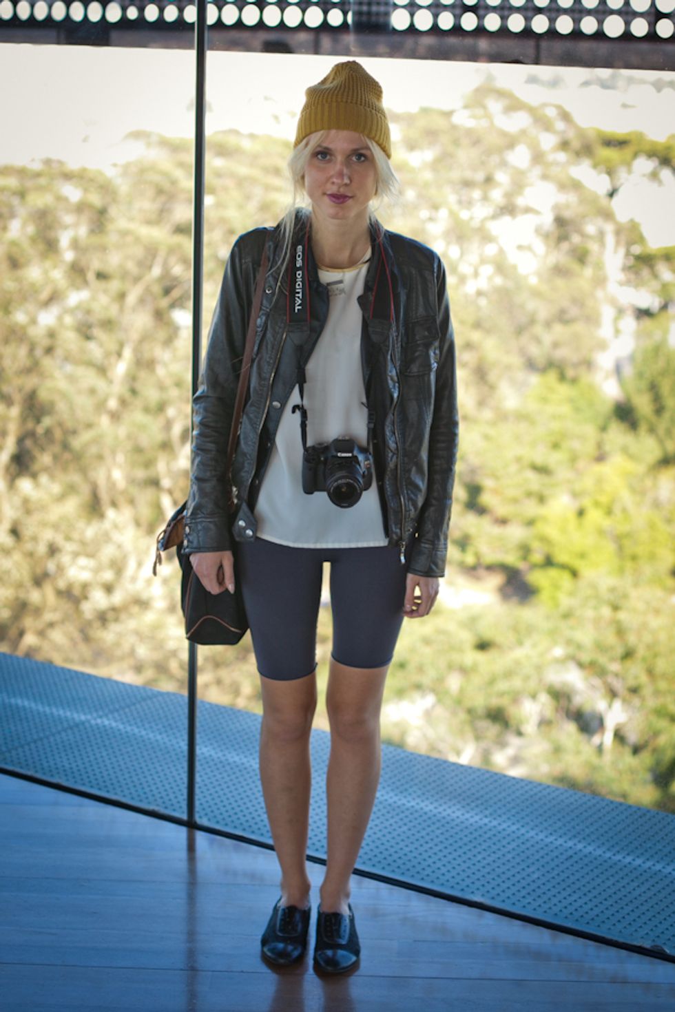 SF Street Style: A Latvian Fashion Blogger at the de Young