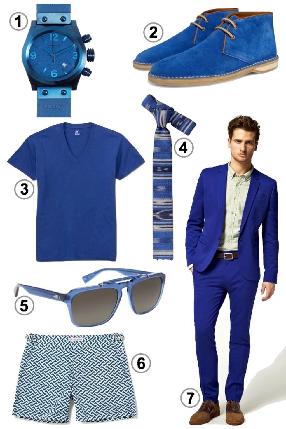 Look of the Week: Spring Blues