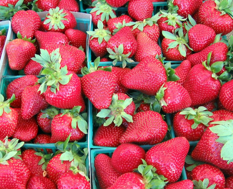 Market Watch: Absinthe Group's Pastry Chef Stocks Up on Strawberries