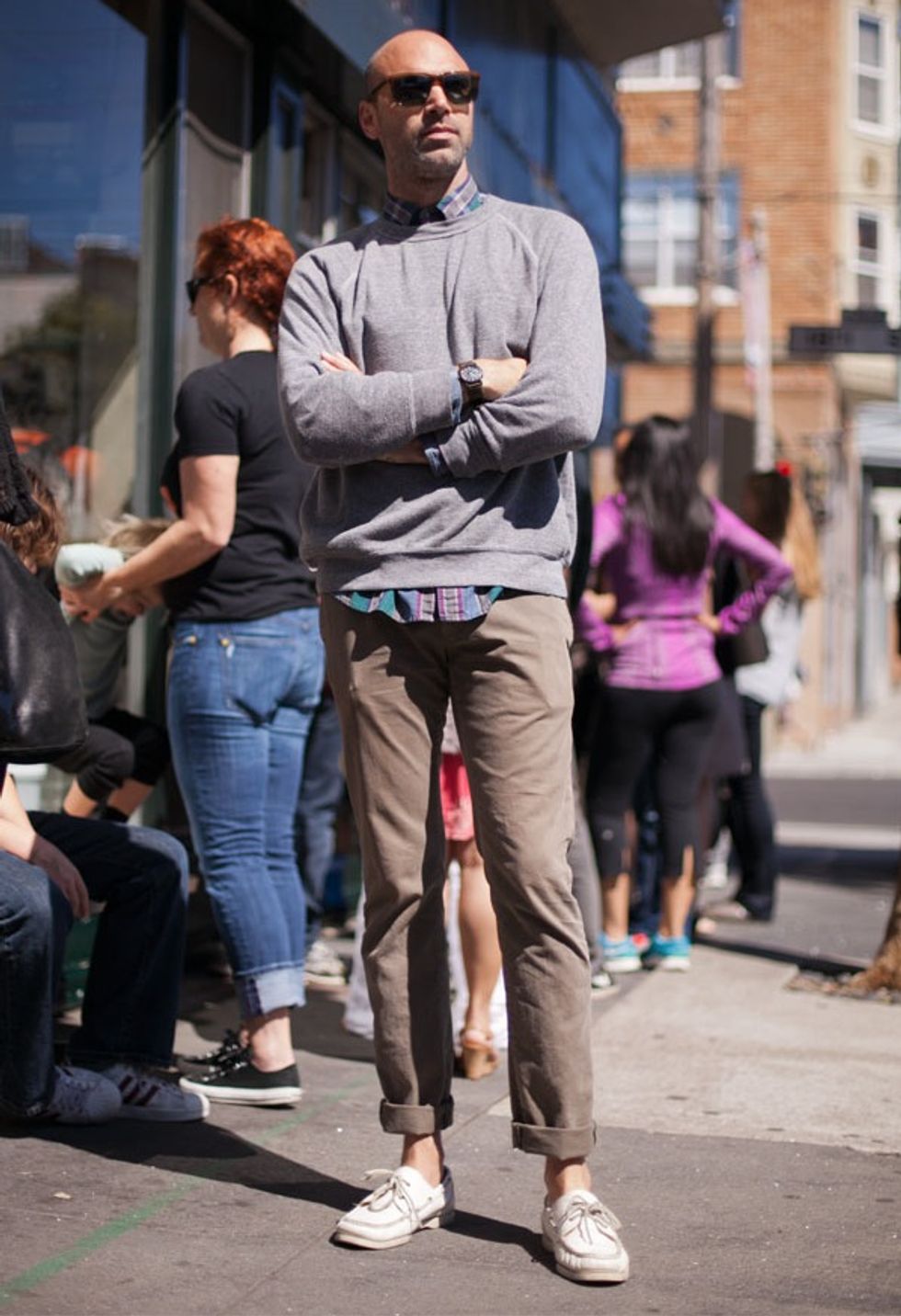 SF Street Style: A Modern Ad Man Shows Us Four Spring Looks, in The Mission