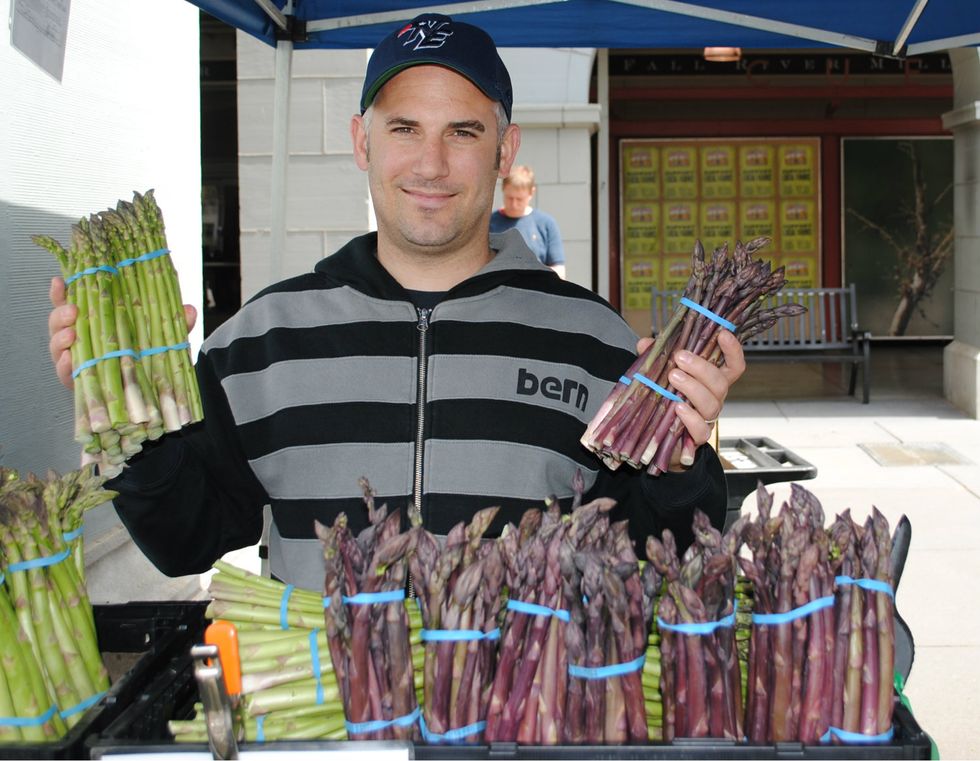 Market Watch: Fifth Floor's Chef David Bazirgan Hunts for Asparagus and more