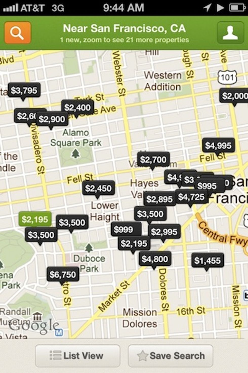 Trulia's iOS App "Pushes" You Rental Info as Units Come on the Market