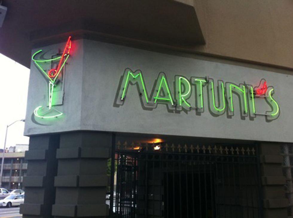 The Weeknighter: Martuni's