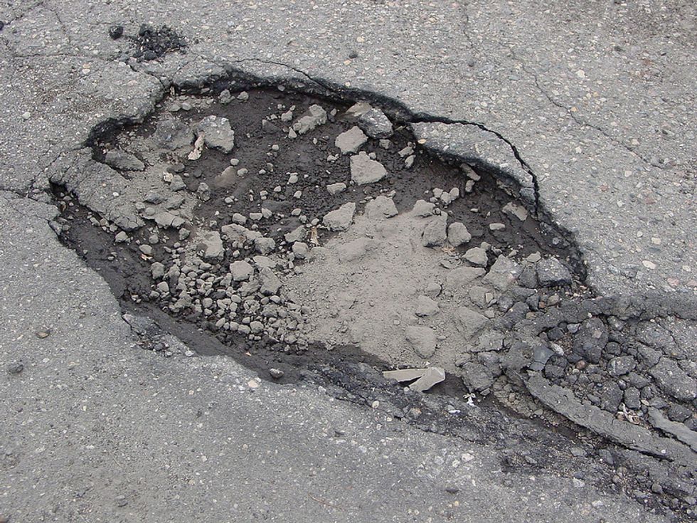 City Announces Corporate Sponsorships For Potholes