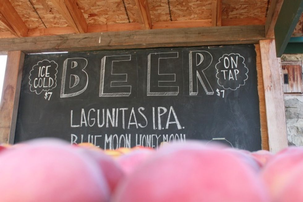 A Beer Garden Opens in the Heart of Wine Country