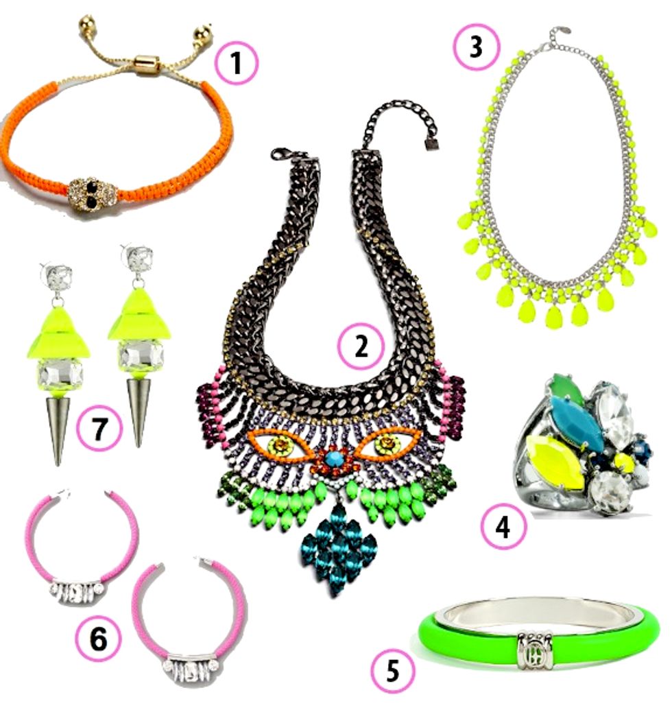 Look of the Week: Neon Jewels