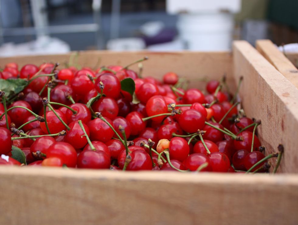 Market Watch: It's Cherry Season at the Ferry Plaza