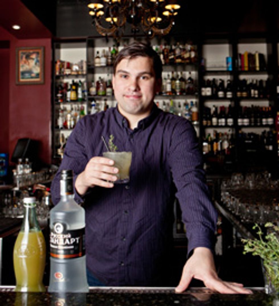 Oberon's Tonic: Cocktail #1 in Russian Standard Vodka's "Toast to Ambition" Contest