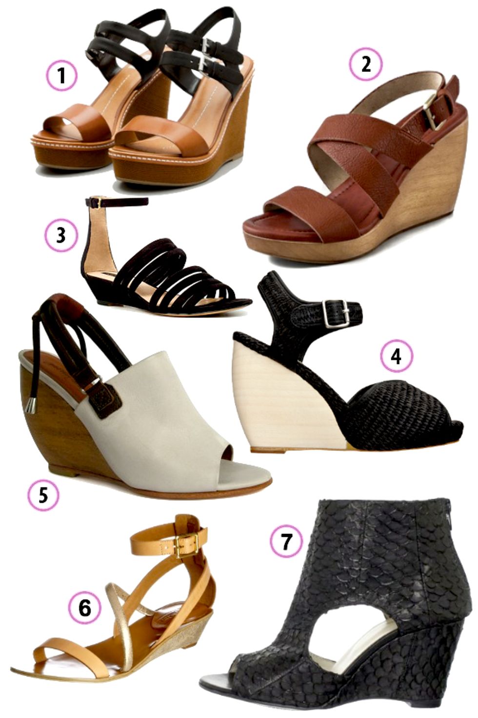 Look of the Week: Everyday Summer Wedges