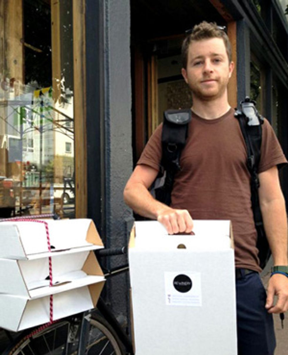 Rewinery Bicyclists Get Wine To Your Door In Under An Hour