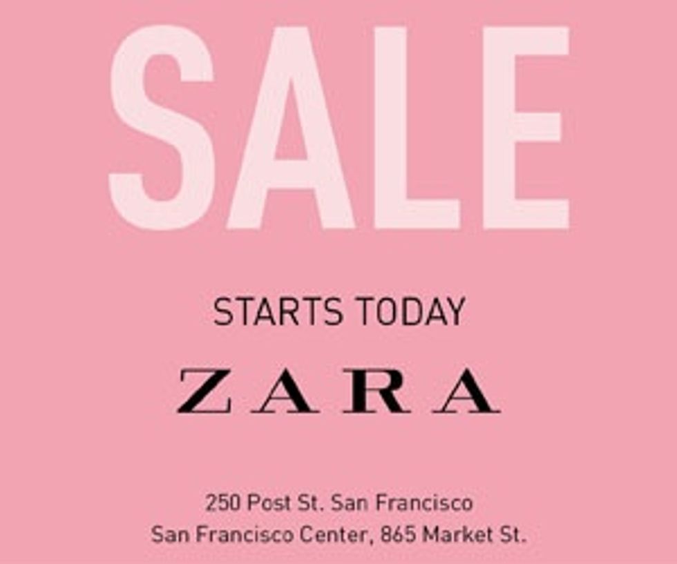Get to the Nearest ZARA Store for Their Semi-Annual Sale!