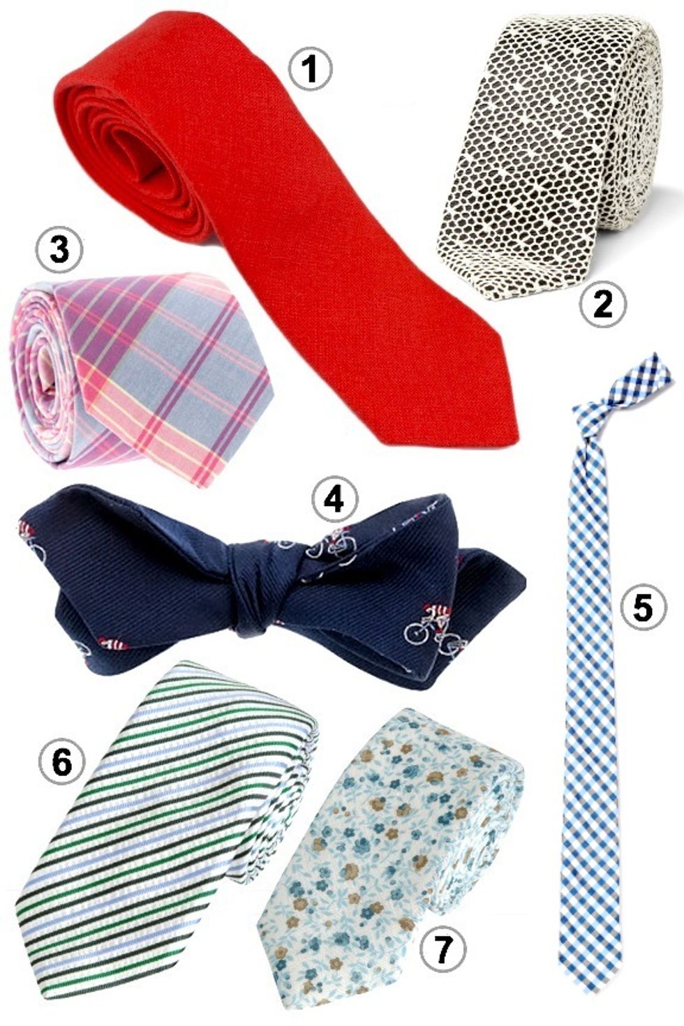 Look of the Week: Men's Ties for Summer Weddings
