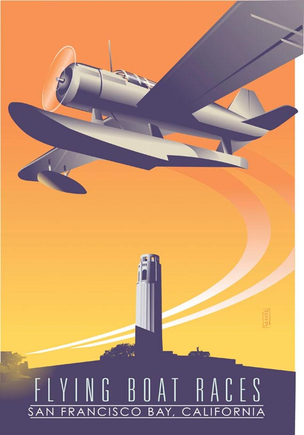 SF Illustrator John Mattos Makes a Name with Bold, Retro-Style Art