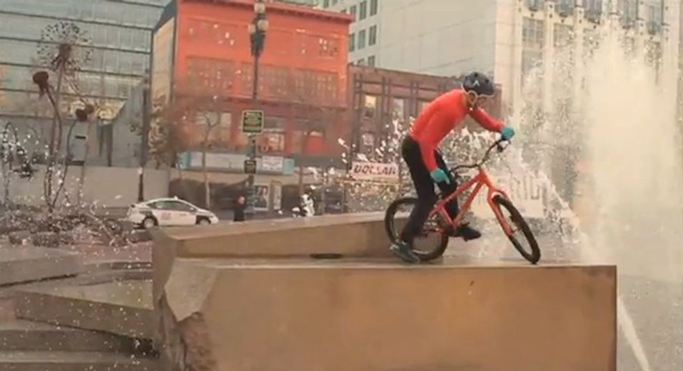 Video: Stunt Bike Rider Danny MacAskill Versus San Francisco