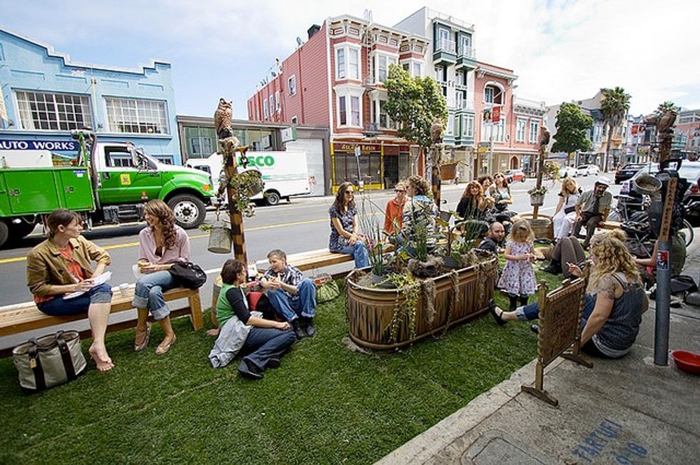 Do Whatever You Want in a Metered Spot Today. It's Park(ing) Day 2012!