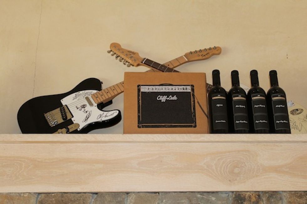A Little Rock ‘n’ Roll and Wine at Cliff Lede Vineyards