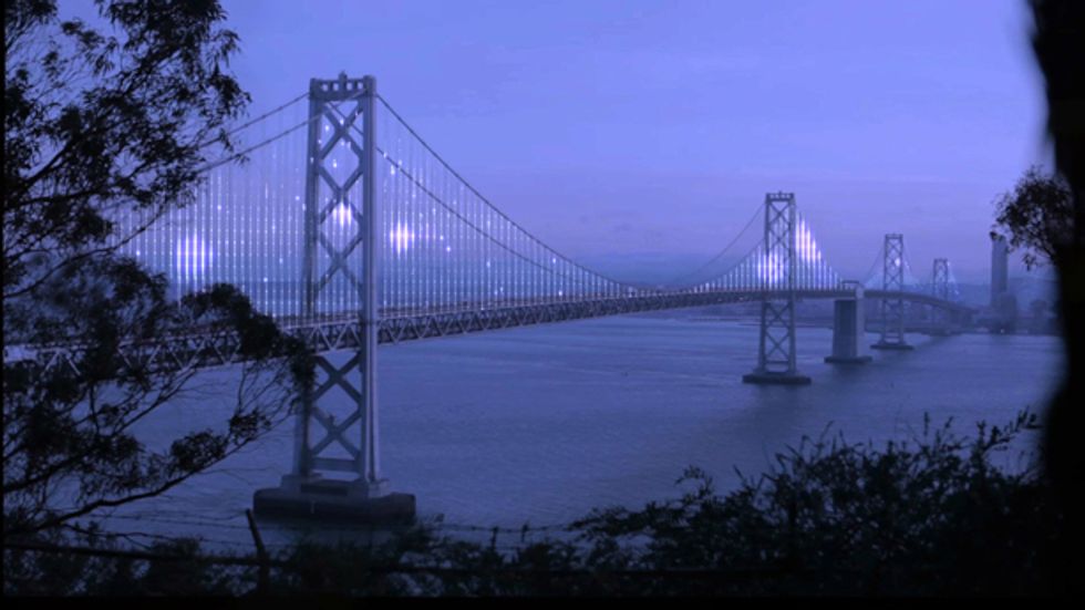 World's Largest Light Sculpture to be Installed on the Bay Bridge for 75th Anniversary