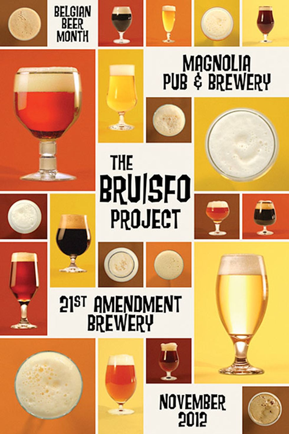 An Entire Month of Belgian Beer? It's Happening at the BRU/SFO Project and C2CT2
