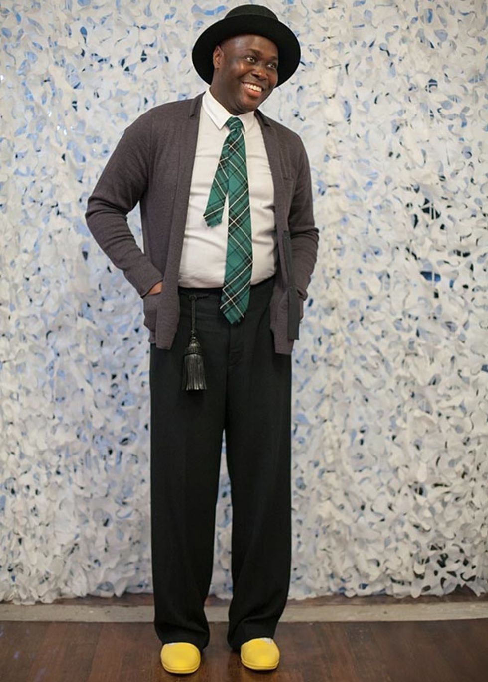 Street Style Report: Layers of Lanvin and Yellow Galoshes at Gimme Shoes