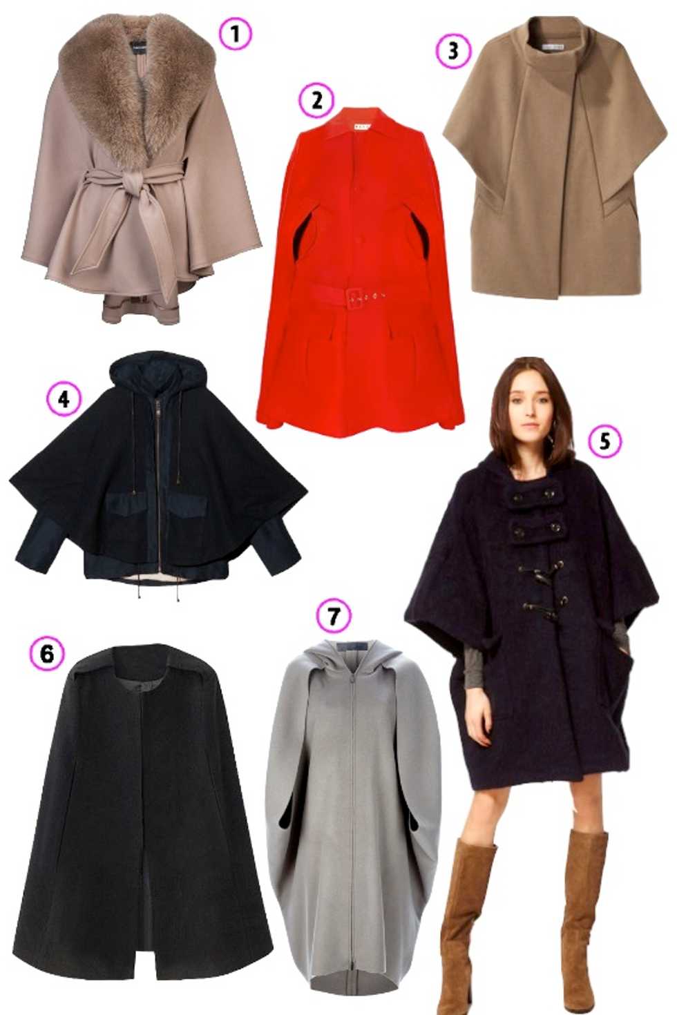 Look of the Week: Seven Super Capes for Her