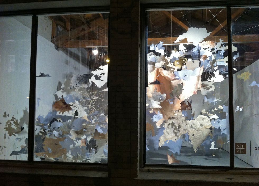 SF Artist Val Britton's "Continental Interior" Installation Comes to Civic Center's SFAC Gallery