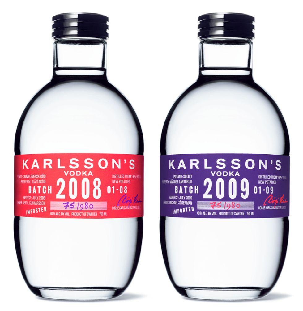 Karlsson's Launches Its Limited Edition Karlsson's Gold Vodka Batch 2009