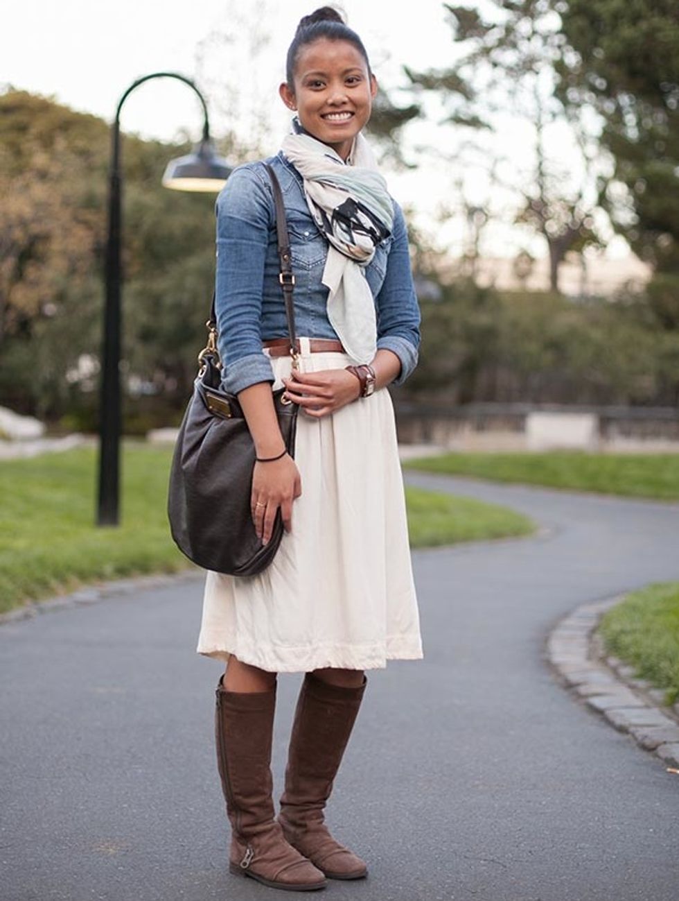 Street Style Report: A Modern Southern Belle at the Embarcadero