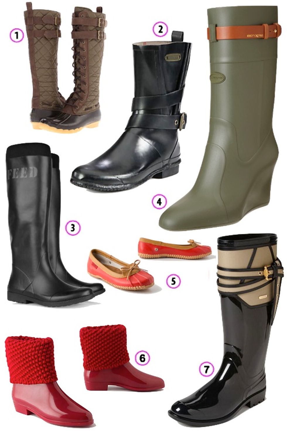 Look of the Week: Stylish Rain Boots for Her