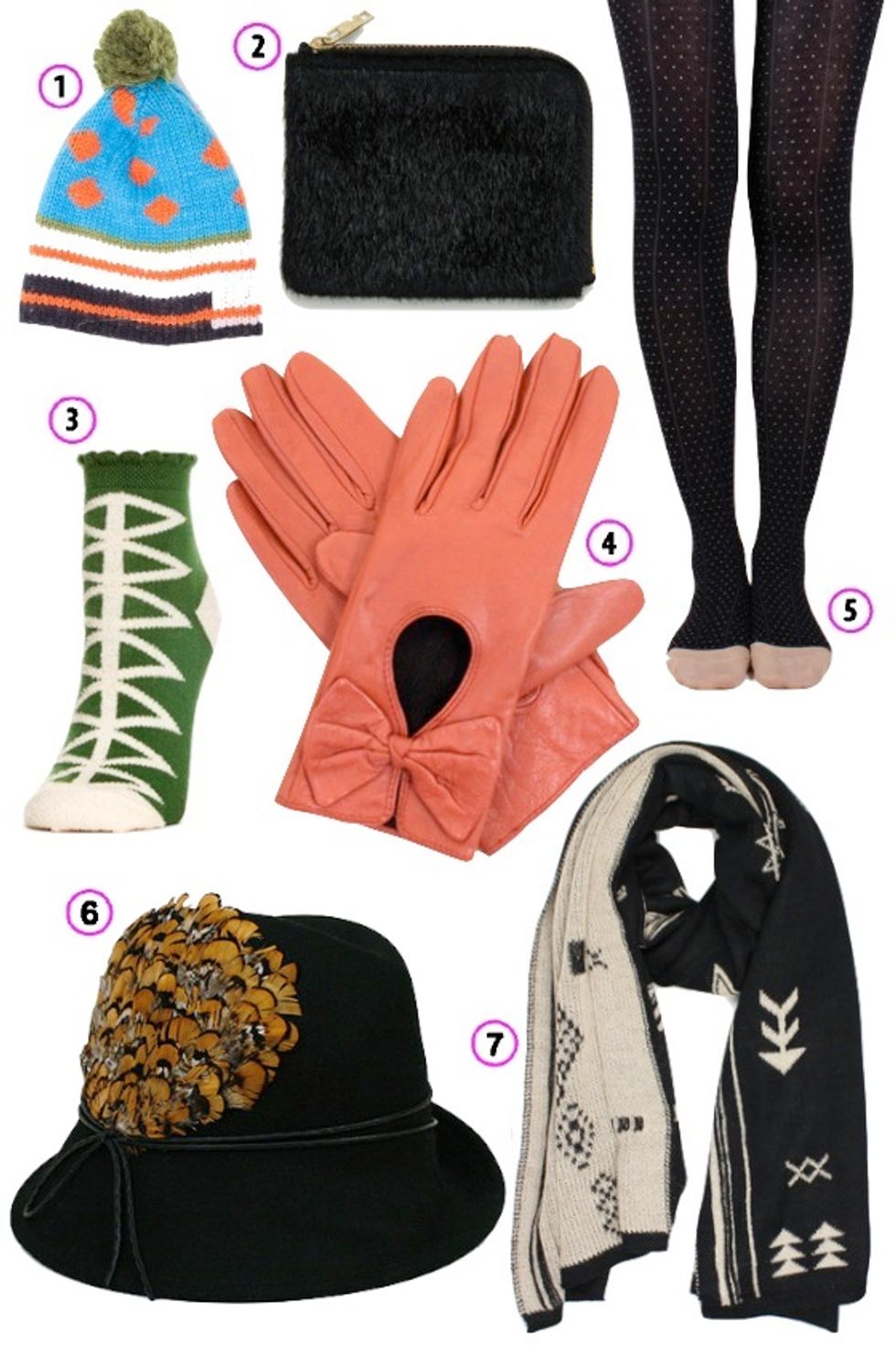 Look of the Week: Women's Cold Weather Accessories from Local Boutiques