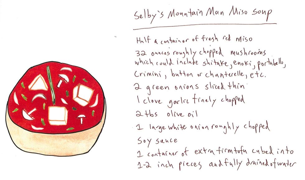 Todd Selby’s Mountain Man Miso Soup Recipe