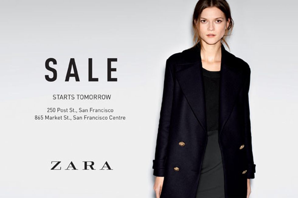 The ZARA Semi-Annual Sale Starts Friday!