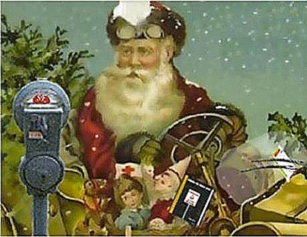 Christmas Holiday Parking Rules