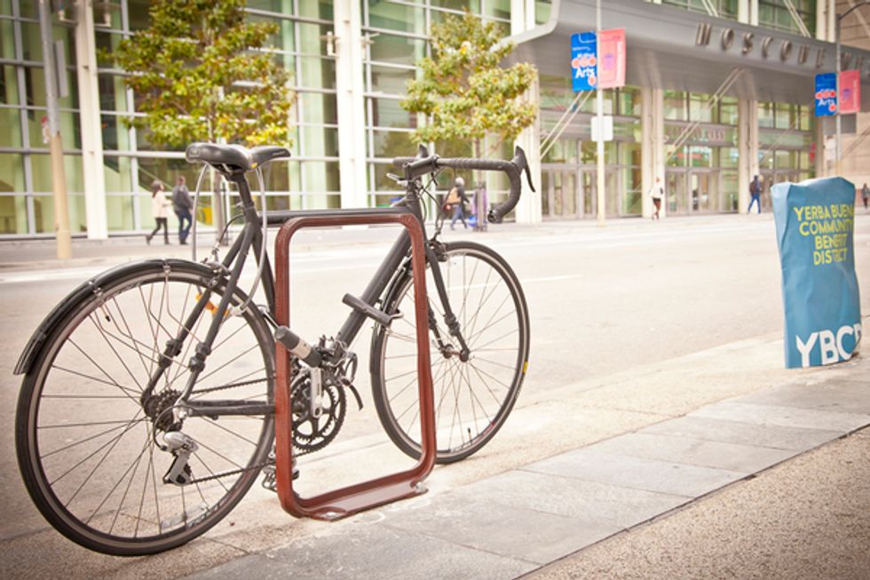 Design-Savvy Bike Racks Come to Yerba Buena