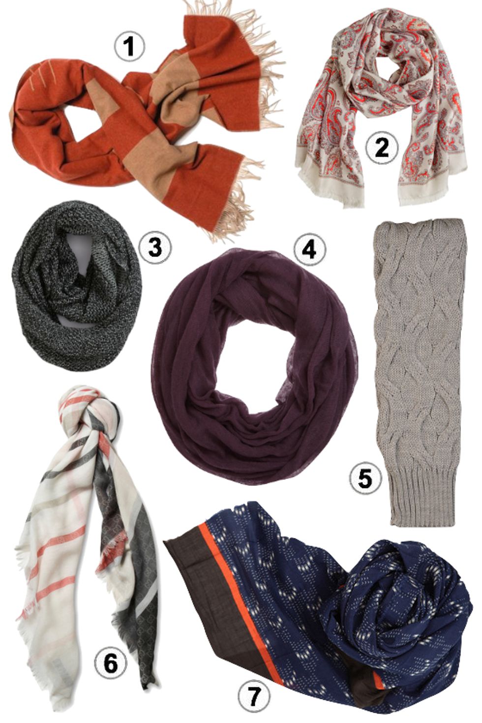 Look of the Week: Unisex Scarves for Every Occasion