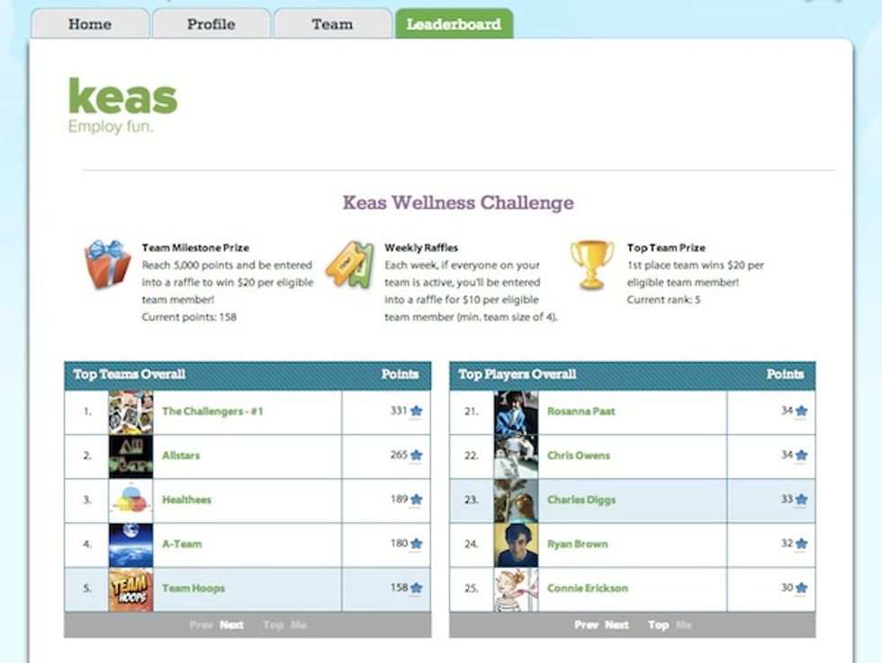 Keas Turns Health and Wellness Programs into Fun and Games