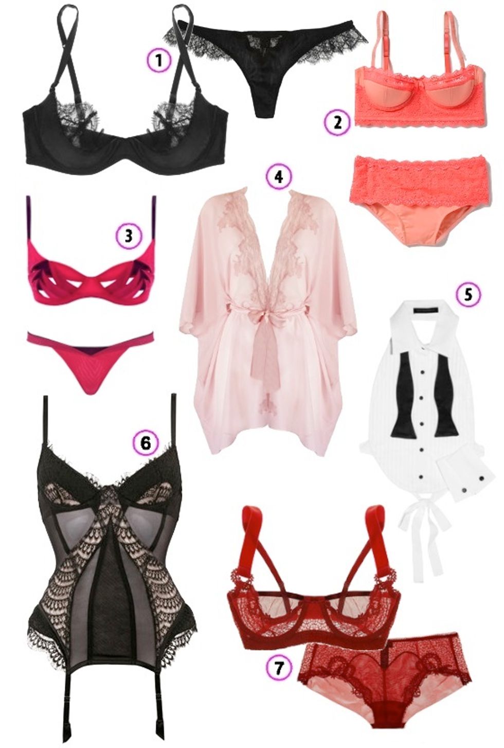 Look of the Week: The Best Lingerie for Valentine's Day