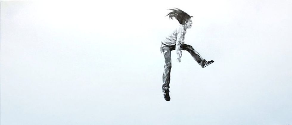 Ink, Flowers, Time, Text: Four Gallery Shows This Week