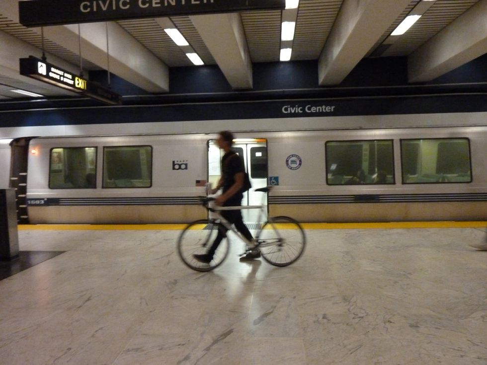 You Can Bring Your Bike on BART All Day Next Week