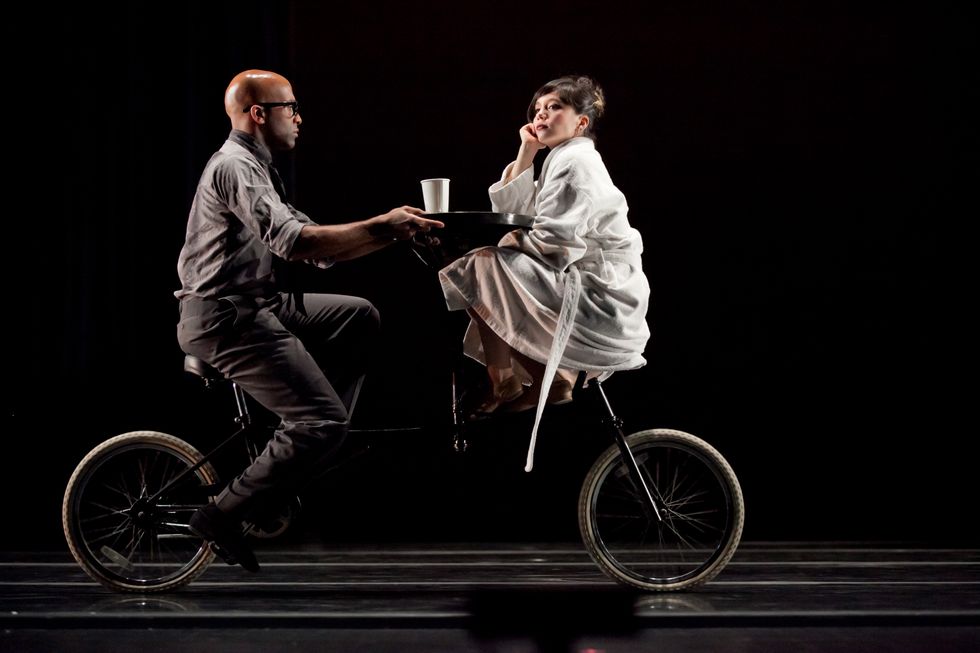 Bikes and Dance Beautifully Mix in ODC’s New Performance